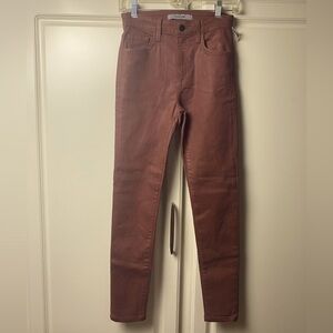 Joe’s jeans, saddleback, size 25, high-rise, skinny coated ankle,New W/O tags